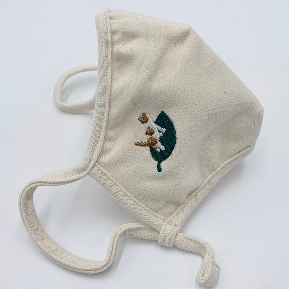 Face mask. Organic Cotton. Double layers.